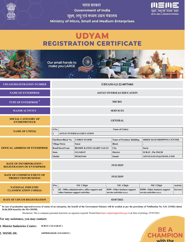 Usa Visitor Visa b1 b2 in Mehsana